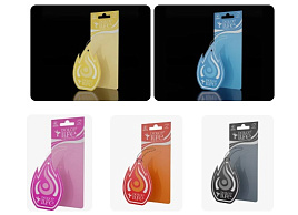 Ароматизатор подвесной бумажный Dolce Flame ассорти