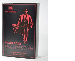 Туалетная вода мужская Gangster Black kode**(Гангстер Блэк код)100мл.