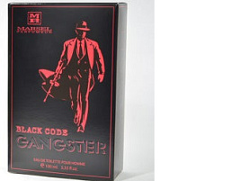 Туалетная вода мужская Gangster Black kode**(Гангстер Блэк код)100мл.