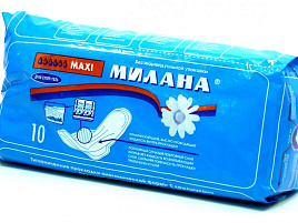 Прокладки Милана макси драй 10шт.