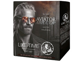 Набор мужской Like Time Aviator(гель д/душа 250мл+шамп.250мл)