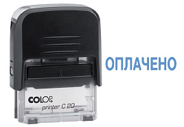 Штамп Colop Printer 20С "Оплачено" 38*14мм