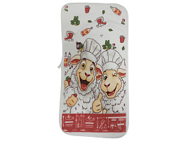 СГ Полотенце кухонное 25*50 Барашек микрофибра