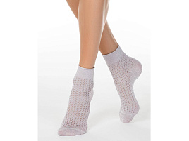 Носки Женские CE AJOUR 19С-186СП р25 пепельно-розовый 6424