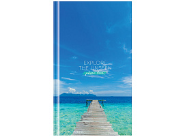 Телефонная книга OfficeSpace Тк80т_55495 А5, 80л., 7БЦ, "Путешествия. Райское место", выборочный УФ-лак, с высечкой