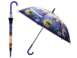 Зонт женский Полуавтомат Цветы FX24-20