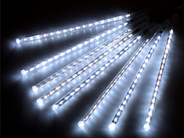 Электрогирлянда тающая сосулька колор 30см