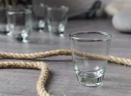 Набор стопок 4шт FRT858 в деревянной коробке