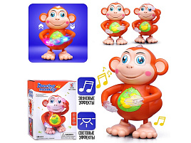 Игрушка на батарейках YJ-3030 Обезьяна