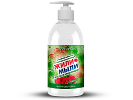 Мыло жидкое Жили-Мыли 500мл. крем Малиновый звон дозатор