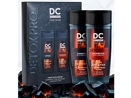 Набор мужской Detox pro(шампунь 250мл+гель для душа 250мл)