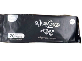 Прокладки ежедн.Viva Care 20шт. Черные 0227