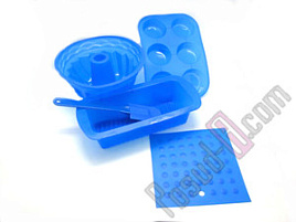 Набор форм для пирожных металл 0002 Кошки 3шт.