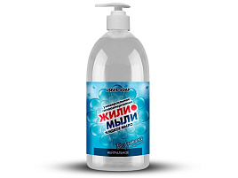 Мыло жидкое Жили-Мыли 1л. Нейтральное дозатор