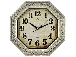 Часы настенные Atlantis 31,6*31,5 TLD-35006С золото