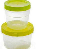 Набор банок с завинчивающейся крышкой 2пр 0,5/1л С43202