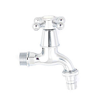 Кран водоразборный короткий излив 554-037