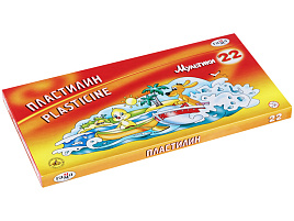 Пластилин 22цв. Мультики 210119_03 440гр. со стеком
