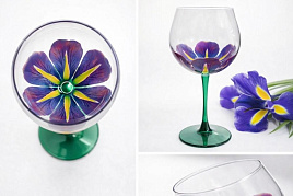 Бокал для вина 306-Н9Д Бутон. Ирис 650мл 1шт