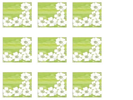 Салфетки 20л.3-х сл.Арт Bouguet 33*33 Акварельный цветок