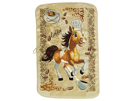 СГ Полотенце кухонное 40*60 Лошадка микрофибра 11