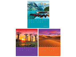 Тетрадь 48л.  Т5ск48_лг 12284 "Местоположение", глянцевая ламинация