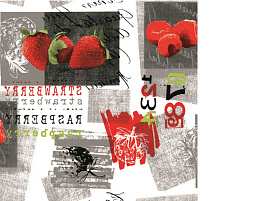 Клеенка столовая Silvano 1,4*20м ПВХ FUSION на нетк. основе 8870/7843