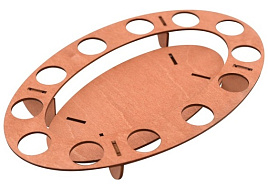 Блюдо для яиц Пасхальное МБ18-251 30*18,5см