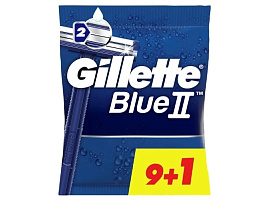 Станок для бритья Gillette BLUE II 10шт.мужские М