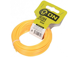 Леска для триммера Трион 2,0мм 15м звезда 15-01-003/6227