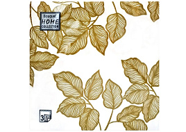 Салфетки 33*33 3-сл 20шт Home Collection Classic Золотая осень