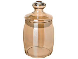 Банка для сыпучих стекло 940мл 97560/05/6584 Золотистый мед в/уп