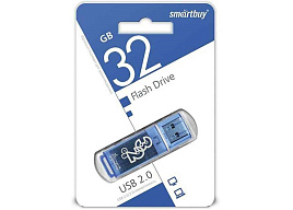 Флеш-драйв Smart Buy 32Gb SB32GBGS-B Glossy series Blue