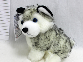 Мягкая игрушка Собачка Хаски 20см №405