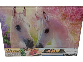 *СГ Доска разделочная стекло 20*30 Символ года 2026 819-7391