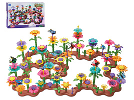 Конструктор Брик JB0212800 Сад с цветами 272дет