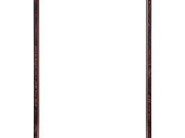 Фоторамка 30*40 101 пластик Коричневый/Золото