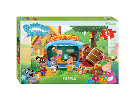 Пазл 24 Maxi Буренка Даша 90054