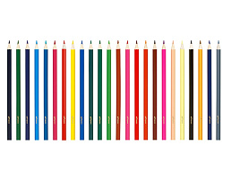 Карандаши цветные 24цв. ArtSpace CP_41032 "Монстрики", заточен., картон, европодвес