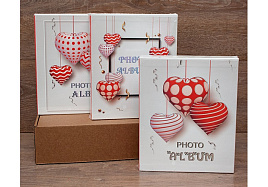 Фотоальбом 200ф. 9613 Сердца