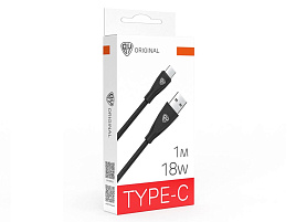 Кабель USB(a)-Tupe-C BY 931-607 черный