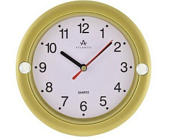 Часы настенные Atlantis 17*17 686 золото