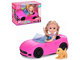 Кукла 55854 Любовь с автомобилем и питомцем