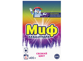 Стиральный порошок Миф Автомат 400г М Свежий цвет
