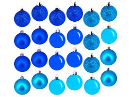 Набор шаров 5см FG240517132M синий/голубой 12шт