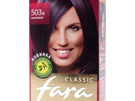 Краска для волос Фара 503В баклажан