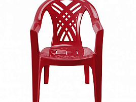 Кресло пластик Престиж-2 вишневое 6458