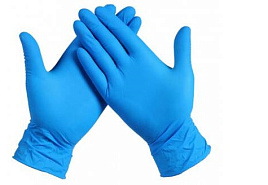 Перчатки резиновые латекс 25пар Gloves прочные M High Risk 0735/0238
