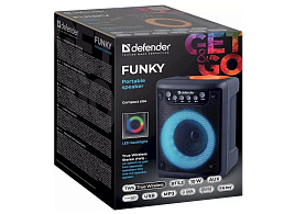 Акустика портативная DEFENDER 65053 FUNKY