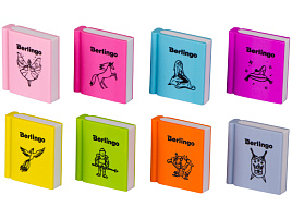 Ластик Berlingo BLc_00410 "Fairy Tales", термопластичная резина, цвета ассорти, 28*25*7мм